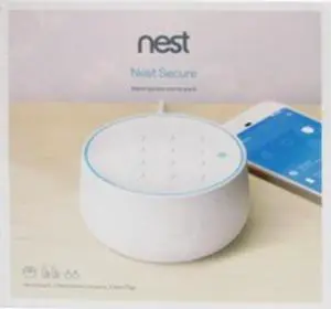 Nest Secure Alarm System Starter Pack - Nest Guard - 2 Nest Detect Sensors - 2 Nest Tags - White