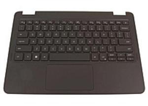 Dell 4T28H Laptop Keyboard Assembly - 81 Keys - Standard Non-Backlit - US English - QWERTY - Palmrest - Touchpad