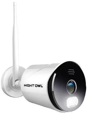 Night Owl CL-2WNP1-2L Spotlight Cameras - White - 1 TB - 10-Channel - Wi-Fi - NVR - 2x 1080p - 2 Way Audio - IP