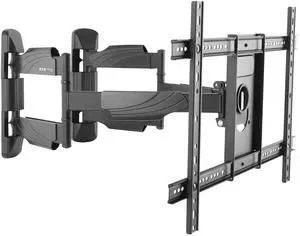 Tripp Lite DMWC3770M Monitor Wall Mount - Black - 37 - 70 inches Swivel Tilt Corner Flat Curved TV and Monitors