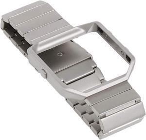Fitbit Sleep/Activity Monitor Wristband - Steel - Stainless Steel