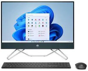 HP 24-CB0092DS 577K1AA 23.8 Inches Full HD All-in-One Desktop Computer - Starry Forest - 1920 x 1080 - Touchscreen - Intel Pentium Silver J5040 2.0 GHz - 8 GB DDR4 RAM - 256 GB Solid State Drive ...