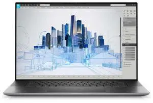 Dell Precision 5760 284MJ 17.0 Inches Mobile Workstation - Aluminum Titan Gray - Intel Core i5-11500H 2.9 GHz - 16GB DDR4 512GB NVMe SSD - LCD - Wi-Fi 6 - Windows 11 Pro