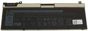 Dell GHXKY 64 Watt-hour Laptop Battery - Black - 3-Cell - Lithium-ion - 11.4 Volts - Replacement