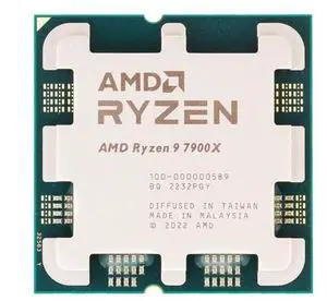 AMD Ryzen 9 7900X Dodeca-core (12 Core) 4.70 GHz Processor - 64 MB L3 Cache - 12 MB L2 Cache - 64-bit Processing - 5.60 GHz Overclocking Speed - 5 nm - Socket AM5 - AMD Radeon Graphics Yes ...