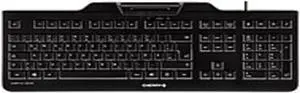 Cherry JK-A0104EU-2 KC 1000 SC Keyboard - Cable Connectivity - USB Interface - 104 Key - English (US) - Black