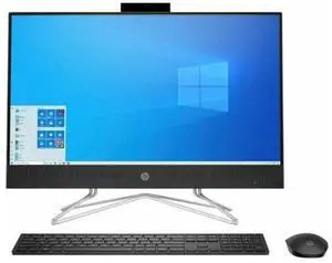 HP 24-CB0072DS 577K0AA 23.8 Inches Full HD All-in-One Desktop Computer - Black - 1920 x 1080 - Touchscreen - Intel Pentium Silver J5040 2.0 GHz - 8 GB DDR4 RAM - 256 GB Solid State Drive - Intel ...