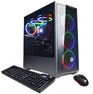 CyberPowerPC SLC7400SAMV1.5 Gamer Supreme Desktop - Black - Intel Core i7-13700KF 3.4GHz Processor - 32GB DDR5 RAM - 2TB NVMe Solid State Drive - NVIDIA GeForce RTX 3070 AORUS 8GB GDDR6 GPU - ...