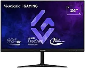 ViewSonic VX2418-P-MHD 24-inch Gaming Monitor - 1920 x 1080 - Full HD - VA - 4 ms - LED - Black
