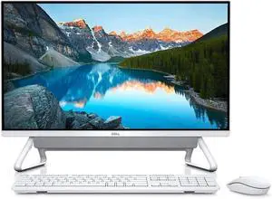 Dell NQC61 Inspiron 7790 27-inch All-in-One Desktop - Intel Core i7-10510U 1.8GHz - 12GB - 512GB - Non-Touch - Window 11 Home - White