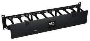Tripp Lite SRCABLEDUCT2UHD SmartRack Horizontal Cable Manager - Dual Hinge Cover