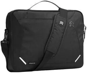 STM Goods Myth Carrying Case (Briefcase) for 15" to 16" Apple Notebook, MacBook Pro - Black - Water Resistant, Moisture Resistant - Thermoplastic Polyurethane (TPU), Fabric, Polyester Body - ...