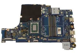 Dell 9XH0N Laptop Motherboard - AMD Ryzen 5 2500U - Dual Channel DDR4 SO-DIMM - Integrated Graphics