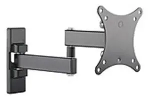 SIIG CE-MT1B12-S2 Articulating Monitor Wall Mount - Black - For 13 - 27 Inches LCD, TV