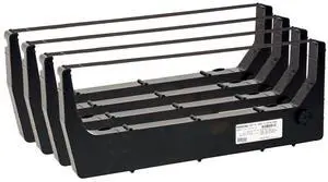 Printronix 255049-402 Standard Ribbon Cartridge - Black - 4-pack