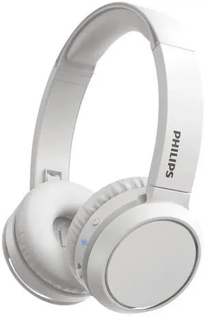 Philips TAH4205WT On-ear Wireless Headphones - White - 32 Millimeters Drivers - Bass Boost On-demand