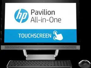 HP Pavilion 24-b012 All-in-One Touchscreen PC - Intel Pentium G4400T 2.9GHz Processor - 4GB DDR4 Memory - 1TB SATA HDD - DVDRW - 23.8-inch Touchscreen LCD - Windows 10 Home 64-bit