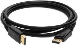 AddOn Networks DISPLAYPORT1-5F 1.5ft Male to Male Cable - Black