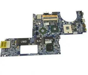 Dell P743D Laptop Motherboard - Intel Core 2 Duo P7450 CPU - Intel P7450 Chipset - Dual Memory Channel - DDR3 SDRAM SODIMM Compatible - ATI Radeon HD 4670 Graphics