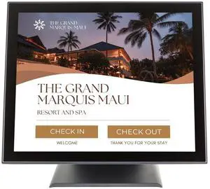 Planar PT1545P 15 inches Multi-Touch Specialty Monitor - Black - Point of Sale