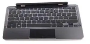 Dell D1R74 Detachable Keyboard Docking Station - Black - Rechargable Battery