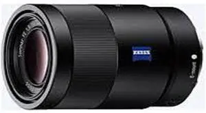 Sony Sonnar T* SEL55F18Z - 55 mm - f/1.8 - Mid-range Zoom Lens for Sony E - 49 mm Attachment - 0.14x MagnificationOptical IS - 2.5"Diameter