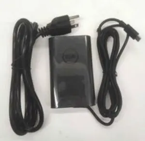 Dell 02YK0F 65W 3.25A 20.0V USB-C AC Adapter with Power Cord - US