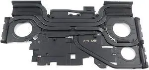 Dell R1CJ6 (Dell 460.0RU1W.0021) Heatsink And Cooling Fan Assembly - Black