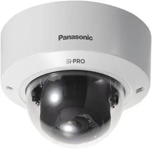 Panasonic WV-S2236L etwork surveillance camera - dome - indoor - vandal-proof - color (Day&Night) - 2048 x 1536 - 1080p - motorized - audio - composite - LAN 10/100 - MJPEG, H.264, H.265 - DC 12 ...