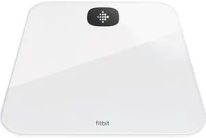 Fitbit FB203WT Aria Air Beveled Glass Global Smart Scale - White