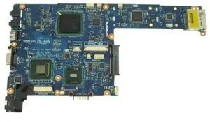 Dell D596P Laptop Motherboard - Intel Atom N270 CPU - 1 GB DDR2 Compatible RAM - Integrated Intel Graphics - WWAN Card Slot Not Included
