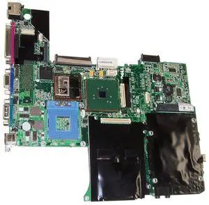Dell Latitude D620 X1601 Laptop Motherboard - Intel Socket Pages 478 - Chipset 945GM,945PM - Integrated Graphics - Dual-slot DDR2 SO-DIMM - Compatible Up To 2 GB