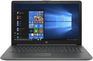 HP 15-da0079nr 5DD73UA 15.6 Inches HD Notebook - Smoke Gray - Intel Core i7-7500U 7th Generation 2.7 GHz - 8 GB DDR4 - 1 TB Hard Disk Drive - Wi-Fi 5 - DVD-RW - Windows 10 Home 64 Bit