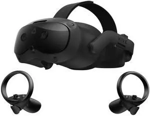 HTC VIVE Focus Vision 99HAUM026-00 Virtual Reality Headset (Consumer Edition) - 4896 x 2448 Qualcomm Snapdragon XR2 - 12 GB RAM, 128 GB ROM - 90 Hertz - Wireless