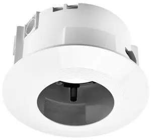 Hanwha SHP-1680FW In-ceiling Flush Mount - White - Poly Carbonate - NDAA Compliant