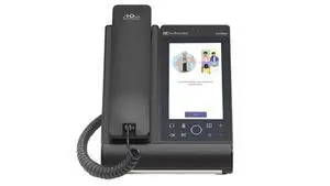 AudioCodes TEAMS-C470HDPS VoIP Phone Color Touchscreen LCD And Caller ID - Black - 5.5 Inches - Power Supply Not Included - Bluetooth Interface - Microsoft Teams Certified