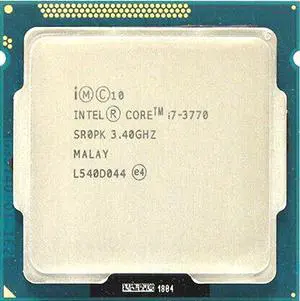 Intel Core i7 3rd Gen - Core i7-3770 Ivy Bridge Quad-Core 3.4GHz (3.9GHz Turbo) LGA 1155 77W CM8063701211600 Desktop Processor Intel HD Graphics 4000