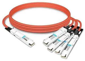 Nvidia MCA7J70-N004 13 Feet Active Copper Splitter Cable - Intelliband Twin Pport - NDR 800GBASE - OSFP To 4x 200GBASE OSFP - Direct Attach Cable