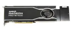 Dell AMD Radeon W7600 8GB GDDR6 PCI-e 4.0 X16 Graphics Card - Output: 4x DisplayPort