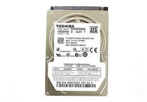 Dell M231G (Toshiba MK2555GSX) Internal Hard Drive - 2.5 Inches - 250GB - 5.4k RPM - SATA - 3.0Gb/s