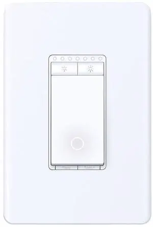 TP-Link TS25 Smart Wi-fi Dimmer Light Switch - White - Matter Certified