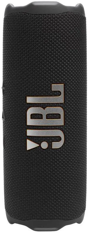 JBL JBLFLIP7BLKAM Flip 7 IP68 Water-Resistant Portable Speaker - Black - AI Boost - Carabineer Included