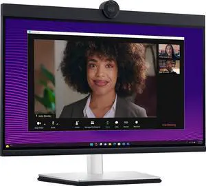 Dell P2724DEB (Dell H2H4Y) Pro 27-inch Plus Video Conferencing Monitor - IPS Panel - 2560 x 1440 - 60 Hz - With Webcam / Mic / Speakers - 1x HDMI - 2x Monitorport - 1x RJ45 - 1x 3.5mm - 2x USB-C ...