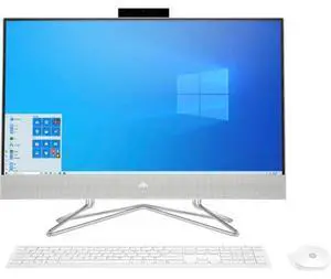 HP 24-CD1217C 1J9B6AA 23.8 inches Full HD All-in-one Computer - Starry White - Ryzen 3 5425U 2.7 GHz - 8 GB DDR4 - 256 GB M.2 Pcie Solid State Drive - 1 TB SATA - Wi-Fi 5 - LCD - Win 11 Home