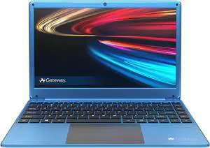 Gateway GWTN141-5BL 14.1 Inches Ultra Slim Laptop - Blue - Intel Celeron N4020 1.1 GHz - 4GB LPDDR4 64GB eMMC Storage - Wi-Fi 4 - Window 10 Home S-mode Gateway GWTN141-5BL 14.1 Inches Ultra Slim Laptop - Blue - Intel Celeron N4020 1.1 GHz - 4GB LPDDR4 64GB eMMC Storage - Wi-Fi 4 - Window 10 Home S-mode
