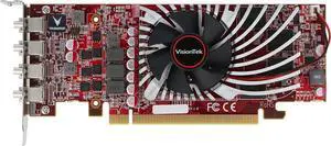 VisionTek AMD 901466 Radeon RX 550 2 GB Graphics Card - GDDR5 - PCI-e 3.0 X8 - Output: 4x Mini DP