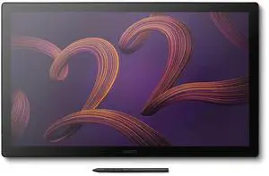 Wacom Cintiq Pro 22 DTH227K0A 22 Inches Touch Display With 8 Customizable Buttons And Pro Pen 3 - Black - 3840 x 2160 - IPS - 1200:1 - 12 Milliseconds - PC / MAC Compatible