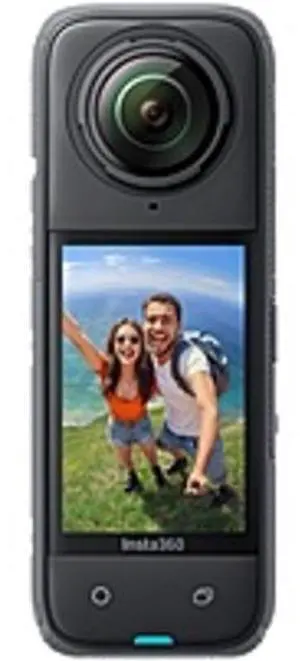 Insta360 CINSABMA X4 8K 360 Degree Action Camera - 2.5-inch Touchscreen - 8K Digital - Wi-Fi - Bluetooth - iOS / Android Compatible - Black