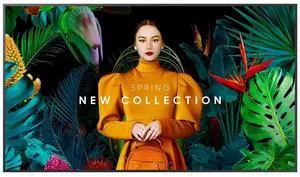 Samsung LH50QMCEBGCXGO QM50C 50-inch Widescreen Commercial Smart Monitor - 3840x2160 - 4000:1 - 8 ms - 500 nit - Tizen OS