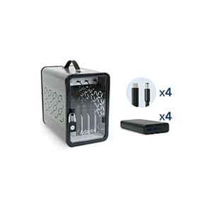 JAR Systems Adapt4 USB-C Charging Station with Active Charge Upgrade and Dell Connectors - ADAPT4-ACTIV JAR Systems Adapt4 USB-C Charging Station with Active Charge Upgrade and Dell Connectors - ADAPT4-ACTIV